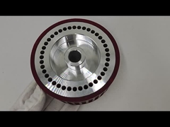 Полиуретановое всасывающее колесо ZD.233-028-0100 для запасных частей стальных складных машин